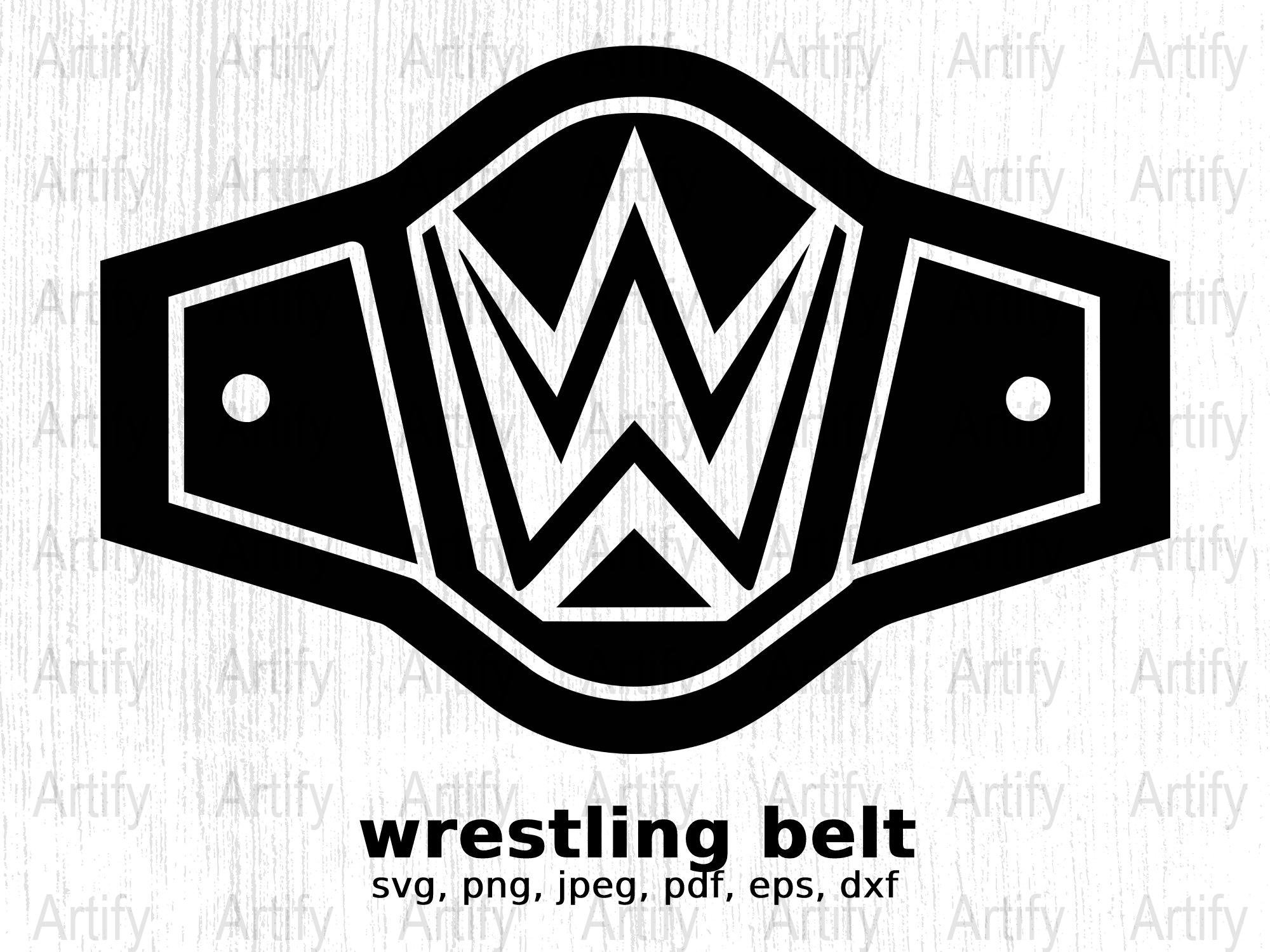Wrestling Belt SVG Wrestling Belt Vector Cutting Files For Silhouette Cameo Scanncut For Commercial Use Instant Download Sports SVG Etsy UK