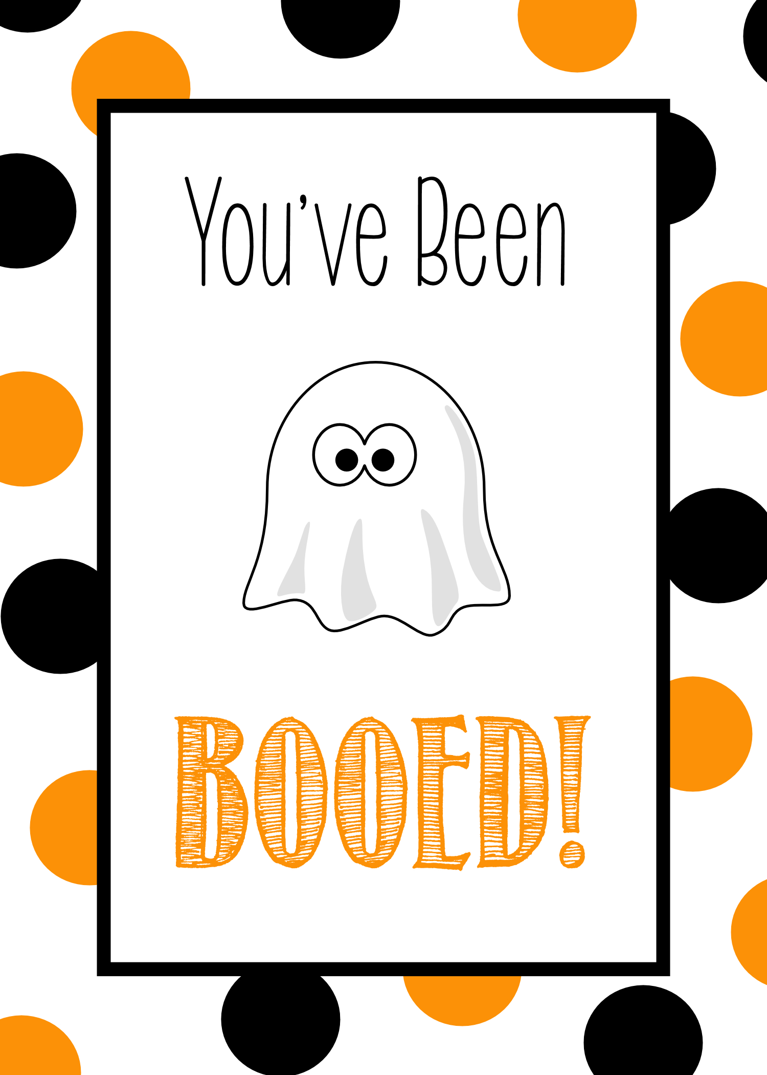 You Ve Been Booed Free Printable Printable Party Favors